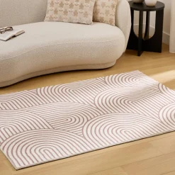 Atmosphera Tapis Rectangulaire*Tapis fausse fourrure 