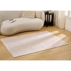 Atmosphera Tapis Rectangulaire*Tapis fausse fourrure 