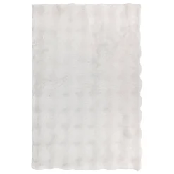 Atmosphera Tapis Rectangulaire*Tapis fausse fourrure 3D "Zephy" Modèle1