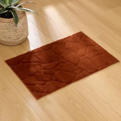 Atmosphera Tapis Rectangulaire*Tapis fausse fourrure "Onina" Bleu