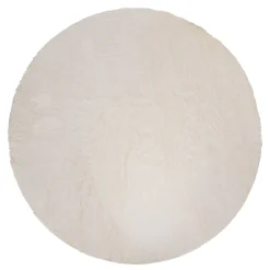 Atmosphera Tapis Rond*Tapis fourrure 