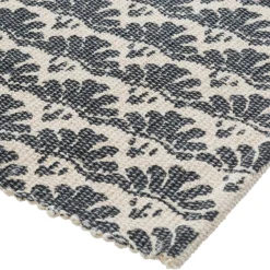 Atmosphera Tapis Rectangulaire*Tapis imprimé, coton Blanc