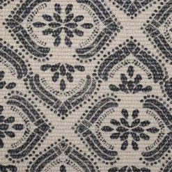 Atmosphera Tapis Rectangulaire*Tapis imprimé, coton Blanc