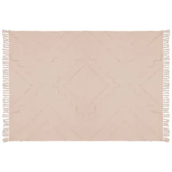 Atmosphera Tapis Rectangulaire*Tapis "Inca", coton tufté Ivoire
