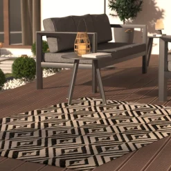 Atmosphera Tapis D'Extérieur|Tapis D'Extérieur*Tapis intérieur/extérieur Bleu