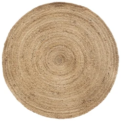 Atmosphera Tapis En Jute|Tapis Rond*Tapis, jute Marron