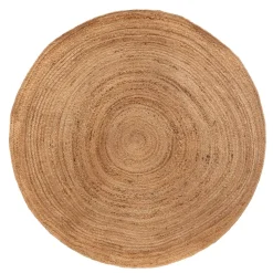 Atmosphera Tapis En Jute|Tapis Rond*Tapis, jute Beige