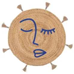 Atmosphera Tapis En Jute|Tapis Rond*Tapis jute "Soleya" Beige