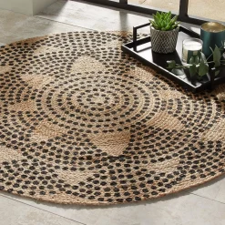 Atmosphera Tapis En Jute|Tapis Rond*Tapis 