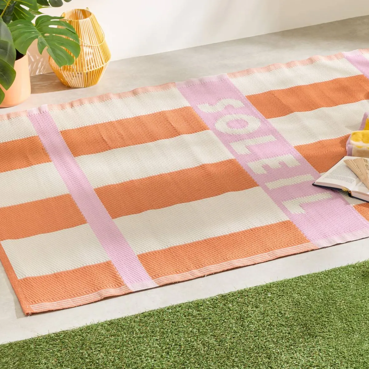 Atmosphera Tapis D'Extérieur|Tapis Rectangulaire*Tapis "Poolside" Vertfoncé