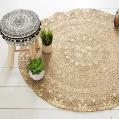 Atmosphera Tapis En Jute|Tapis Rond*Tapis