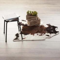 Atmosphera Tapis Rectangulaire*Tapis "Vache" Blancivoire