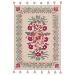 Atmosphera Tapis Rectangulaire*Tapis "Wild" Jaunemoutarde