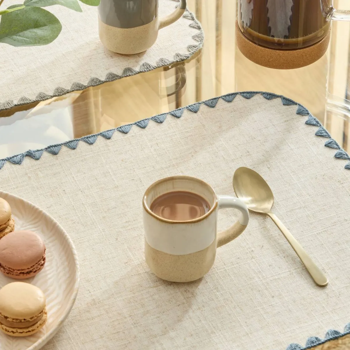 Atmosphera Tasses, Mugs*Tasse "Kate" Marroncaramel