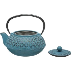 Atmosphera Théières, Cafetières*Théière en fonte  "Flower" Noir