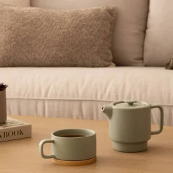 Atmosphera Théières, Cafetières*Théière solitaire  "Nature" Bleu