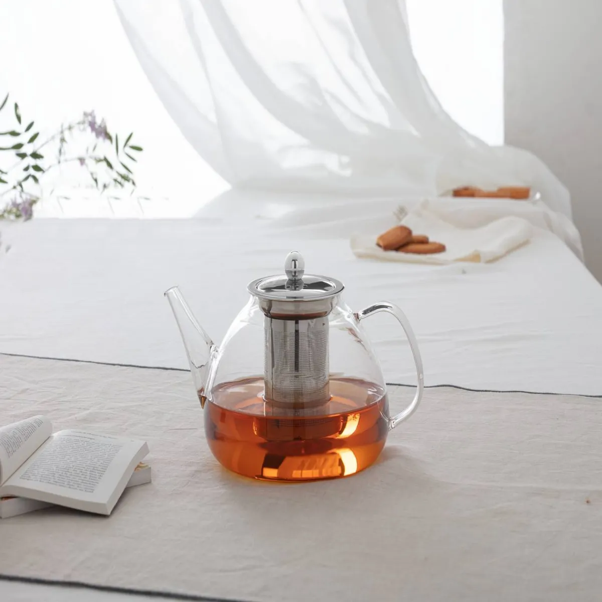 Atmosphera Théières, Cafetières*Théière "Thev" Blanc