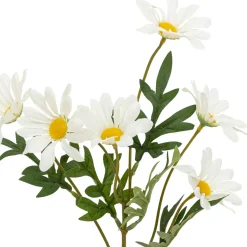 Atmosphera Fleurs Artificielles*Tige artificelle de marguerite Blanc