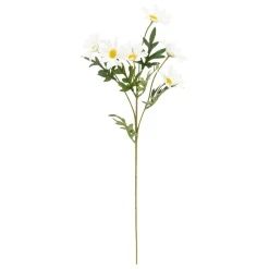 Atmosphera Fleurs Artificielles*Tige artificelle de marguerite Blanc
