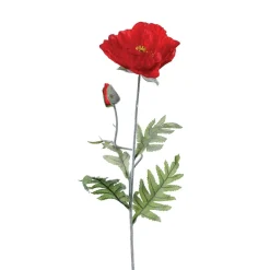 Atmosphera Fleurs Artificielles*Tige de coquelicot artificiel Blanc