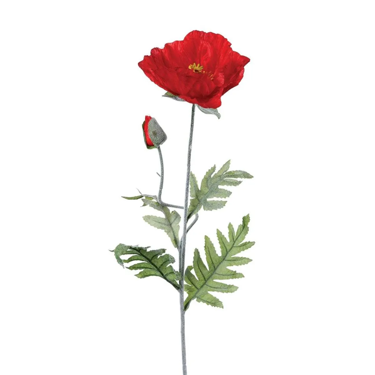 Atmosphera Fleurs Artificielles*Tige de coquelicot artificiel Blanc