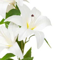 Atmosphera Fleurs Artificielles*Tige de 4 lys artificiels 