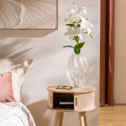 Atmosphera Fleurs Artificielles*Tige de 4 lys artificiels 