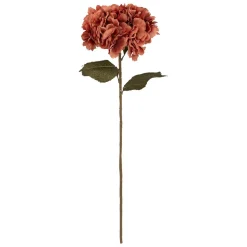 Atmosphera Fleurs Artificielles*Tige d'hortensia artificiel Rouge