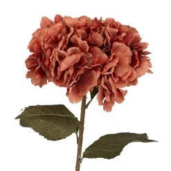 Atmosphera Fleurs Artificielles*Tige d'hortensia artificiel Rouge