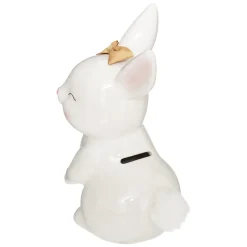 Atmosphera Objets Déco*Tirelire enfant "Lapin" Jaune