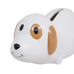 Atmosphera Objets Déco*Tirelire "Scott" Blanc