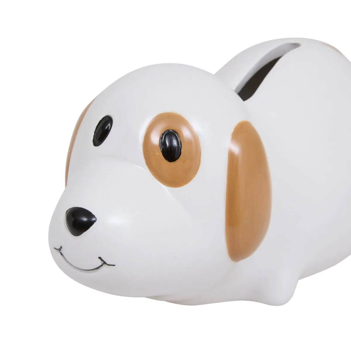 Atmosphera Objets Déco*Tirelire "Scott" Blanc