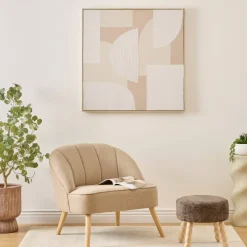 Atmosphera Toiles, Tableaux*Toile 3D "Bhavik" Multicolore