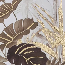 Atmosphera Toiles, Tableaux*Toile 3D "Shirley" Marron