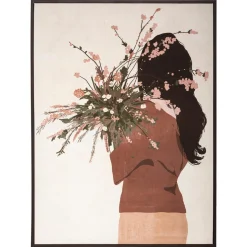 Atmosphera Toiles, Tableaux*Toile encadrée "Femme" Multicolore