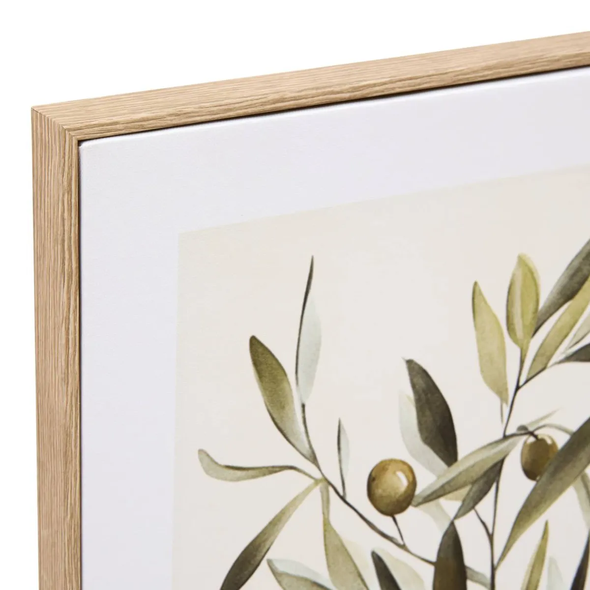 Atmosphera Toiles, Tableaux*Toile imprimée encadrée "Claudia" Beige