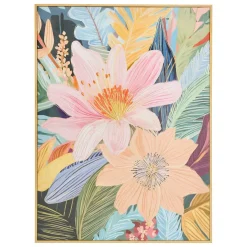 Atmosphera Toiles, Tableaux*Toile imprimée encadrée "Daisy" Modèle1