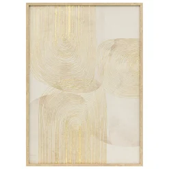 Atmosphera Toiles, Tableaux*Toile imprimée encadrée "Elin" Blanc