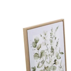 Atmosphera Toiles, Tableaux*Toile imprimée encadrée "Eucaly" Beige