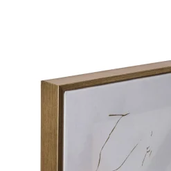 Atmosphera Toiles, Tableaux*Toile imprimée encadrée "Hilo" rose