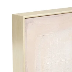 Atmosphera Toiles, Tableaux*Toile peinte encadrée "Alan" Beige