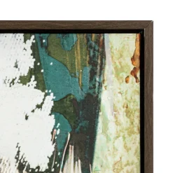 Atmosphera Toiles, Tableaux*Toile peinte encadrée "Isia" Marron