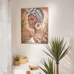 Atmosphera Toiles, Tableaux*Toile peinte encadrée "Macarena" Modèle1