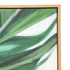 Atmosphera Toiles, Tableaux*Toile peinte encadrée "Tahina" Marron
