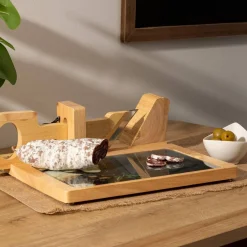 Atmosphera Accessoires Cuisine Conviviale*Trancheuse à charcuterie avec planche 