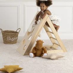 Atmosphera Peluches, Jouets|Sélection Montessori*Triangle d'escalade enfant Bleu