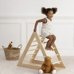 Atmosphera Peluches, Jouets|Sélection Montessori*Triangle d'escalade enfant Bleu