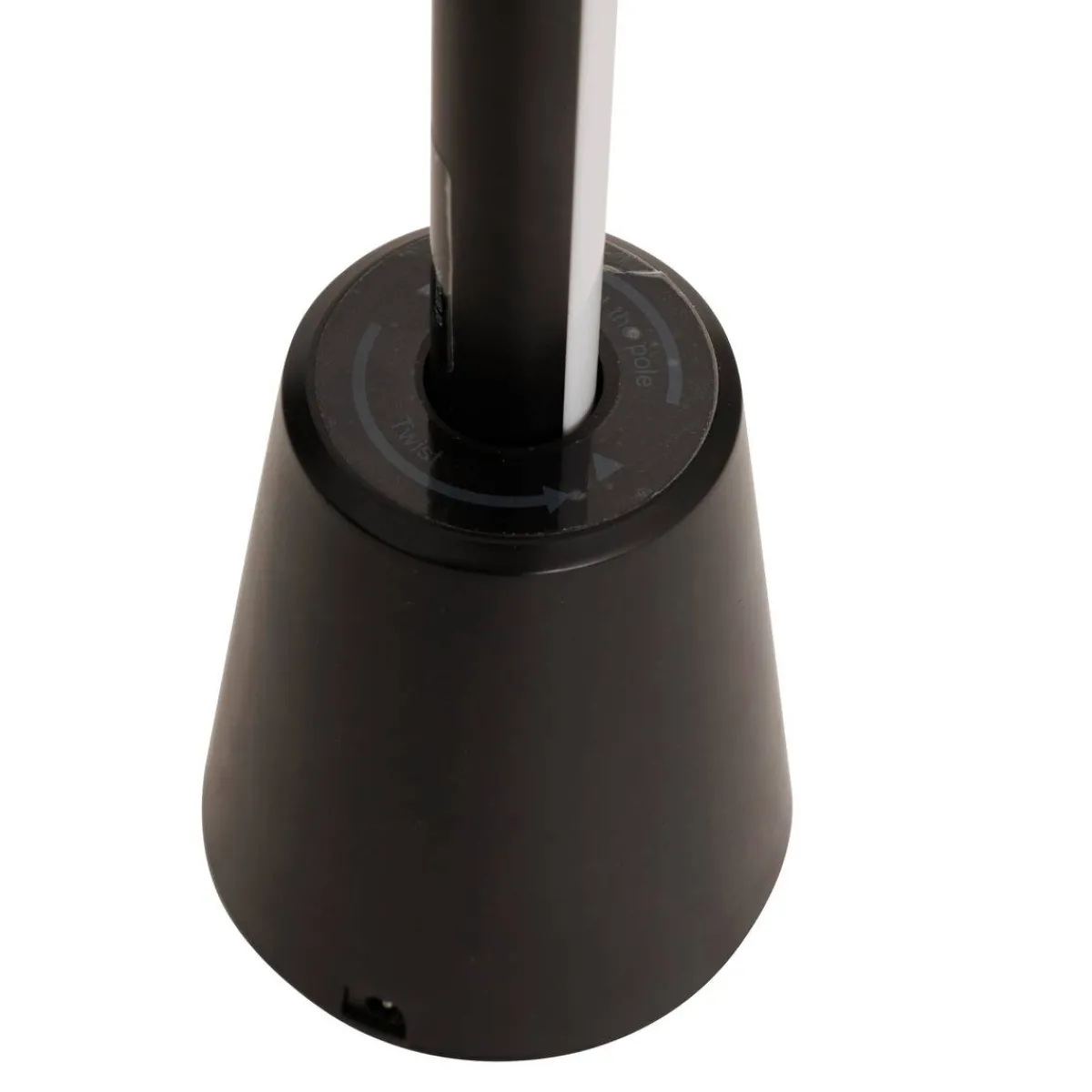 Atmosphera Lampadaires Droits*Tube néon Secteur "Oge" Beige