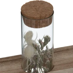 Atmosphera Fleurs Séchées*3 tubes fleurs séchées "House" Gris