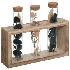 Atmosphera Fleurs Séchées*3 tubes fleurs séchées 